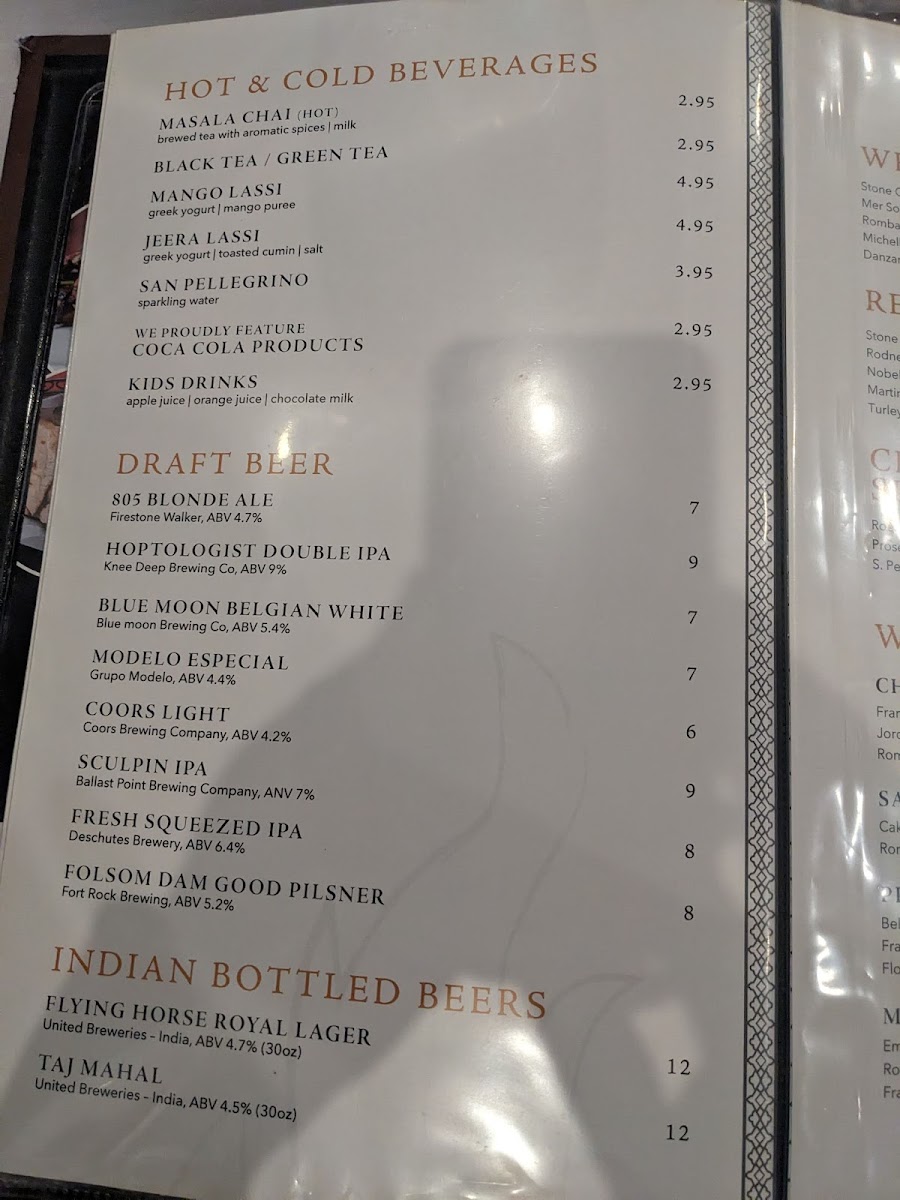 Menu India Oven Citrus Heights-4