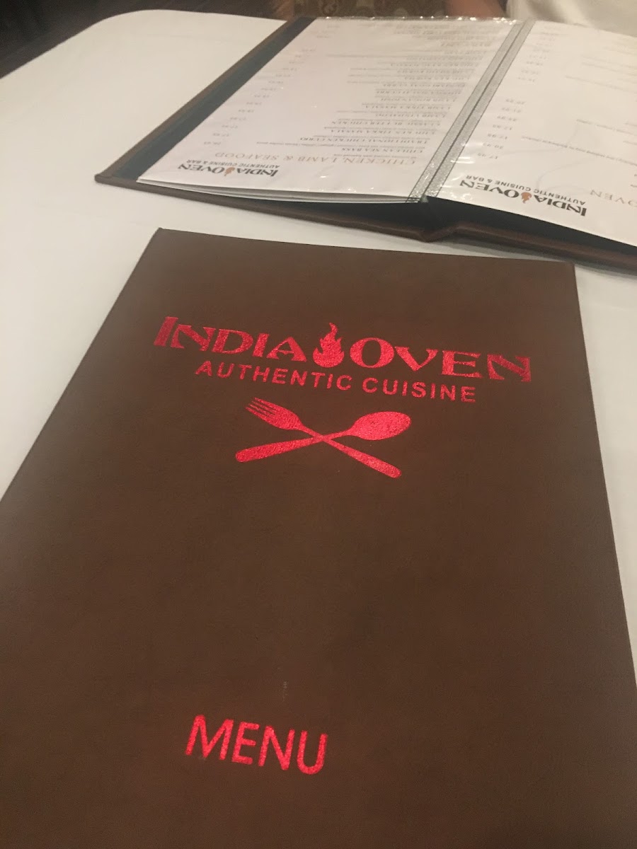 Menu India Oven Citrus Heights-8